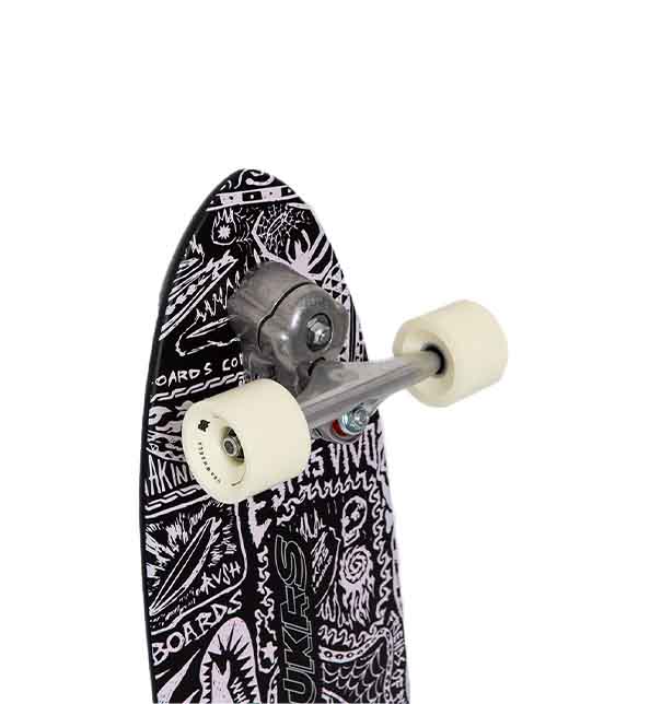 YOW SURF Pukas dark 34.5 inch Yow Puk Stab in the Dark - Strapper Surf