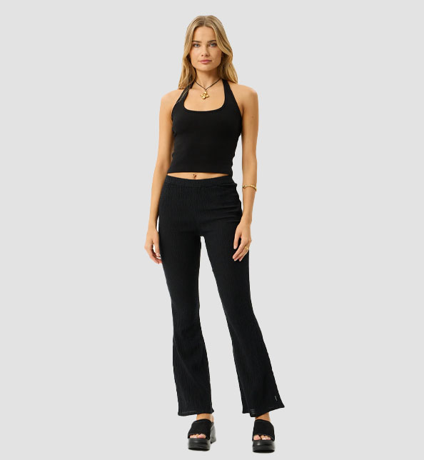 Focus Seersckr Flare Pant