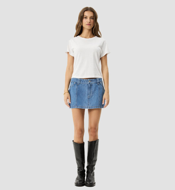 Lexi Denim Mini Skirt