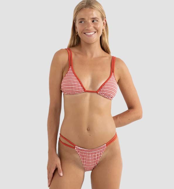 Lola Check Dbl Strp Pant