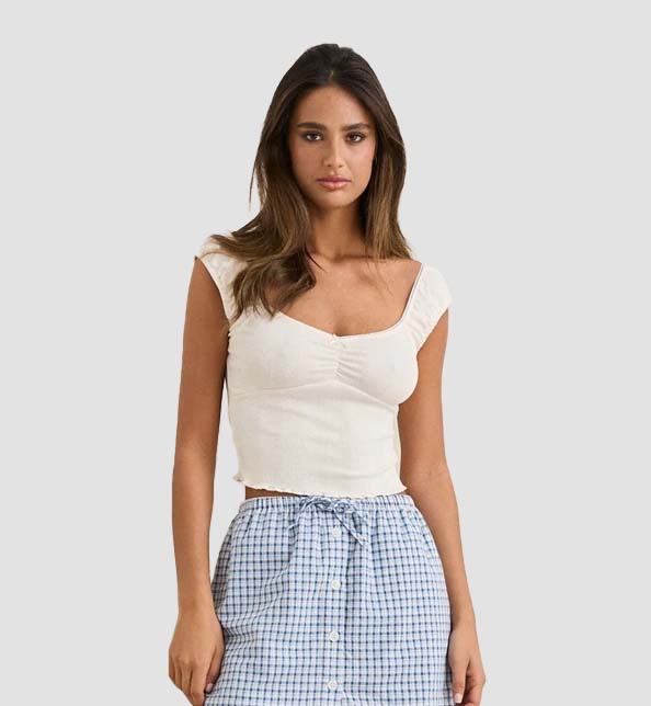 Gracie Sweetheart Top