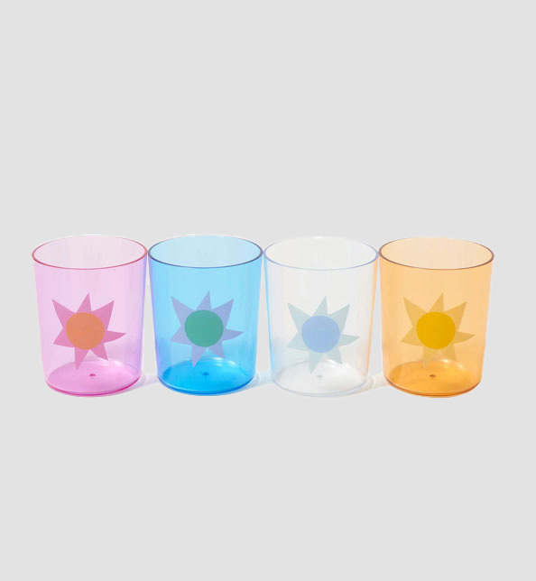 Poolside Hi Tumbler 4 Set