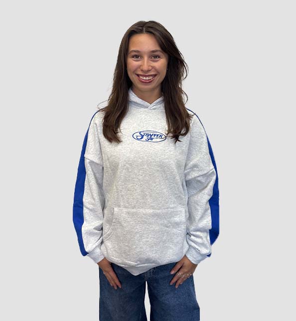 Flash Embroid Hood Fleece