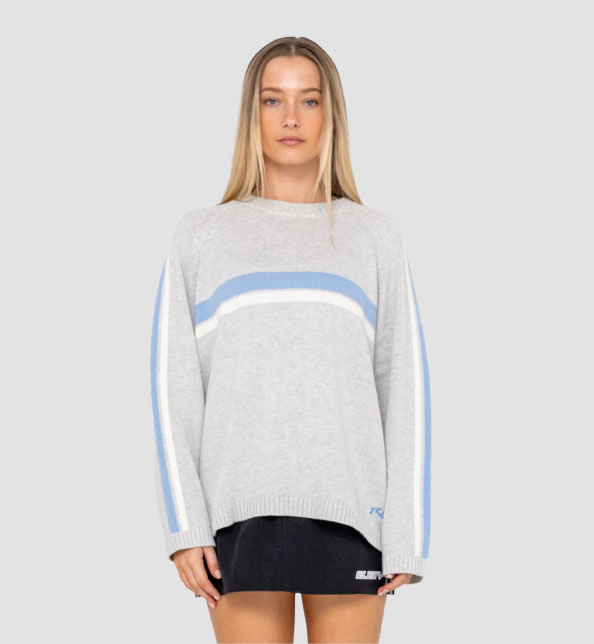 White Lines Long Sleeve C