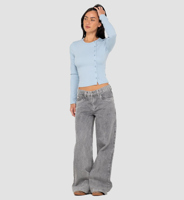 Wendy Wide Low Rise Denim