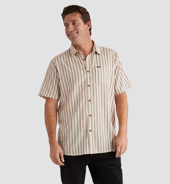 Arvostripe Woven Ss
