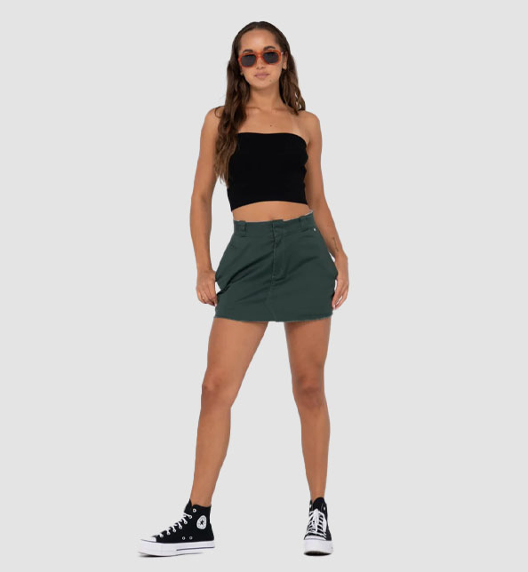 Bobbi Mid Rise Mini Skirt